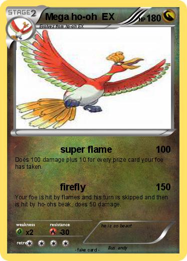 Pokemon Mega ho-oh  EX