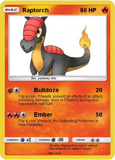 Pokemon Raptorch