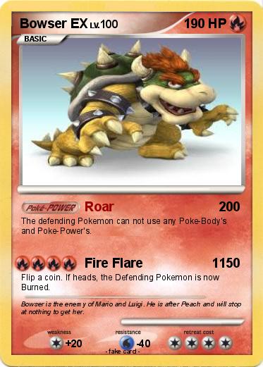 Pokemon Bowser EX