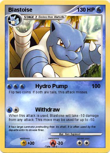 Pokemon Blastoise
