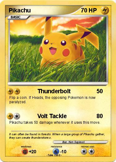 Pokemon Pikachu