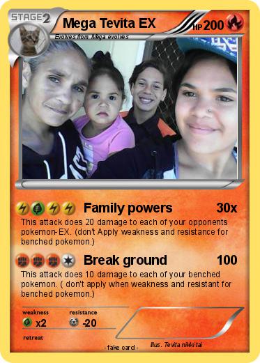 Pokemon Mega Tevita EX