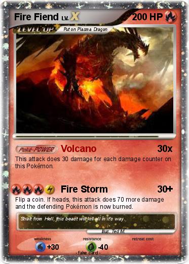 Pokemon Fire Fiend