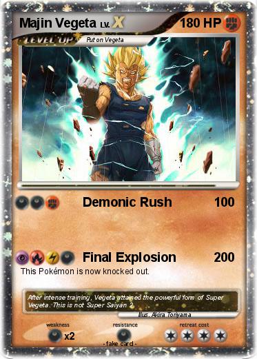 Pokemon Majin Vegeta