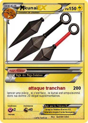 Pokemon kunai
