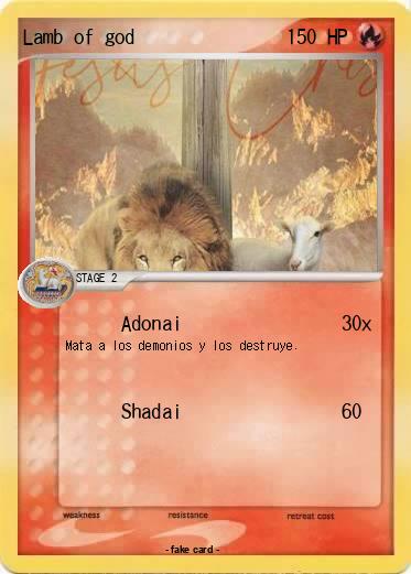 Pokemon Lamb of god