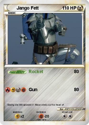 Pokemon Jango Fett