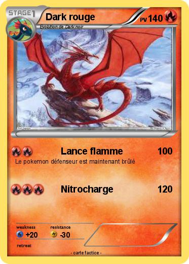 Pokemon Dark rouge