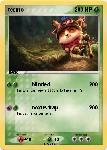 Pokemon teemo