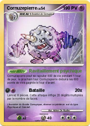 Pokemon Cornuzepierre