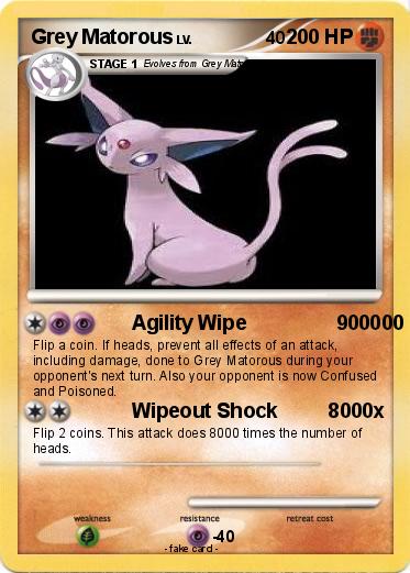 Pokemon Grey Matorous