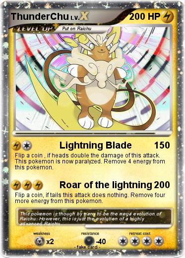 Pokemon ThunderChu