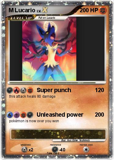 Pokemon M Lucario