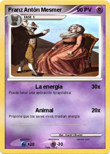 Pokemon Franz Antón Mesmer