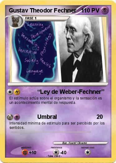 Pokemon Gustav Theodor Fechner