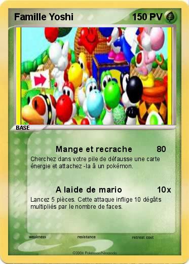 Pokemon Famille Yoshi