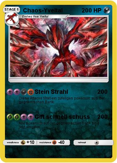 Pokemon Chaos-Yveltal