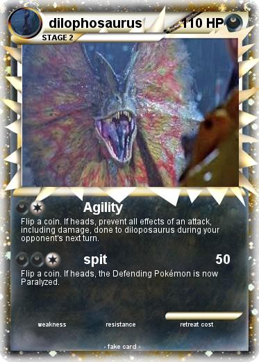 Pokemon dilophosaurus