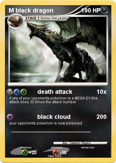 Pokemon M black dragon