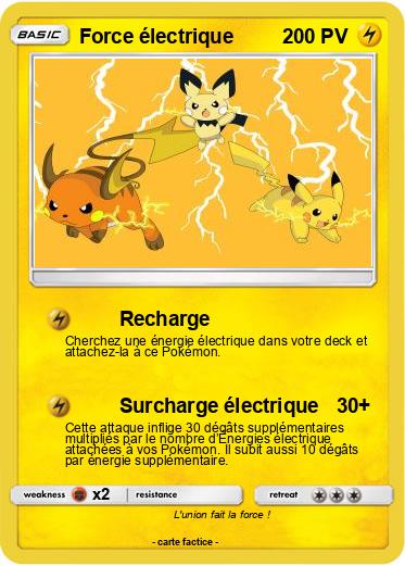 Pokemon Force électrique