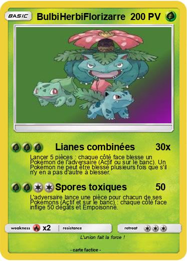 Pokemon BulbiHerbiFlorizarre