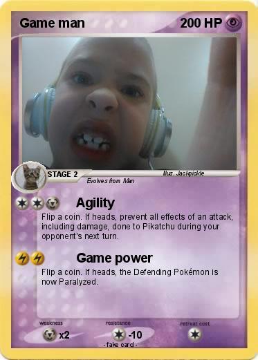 Pokemon Game man