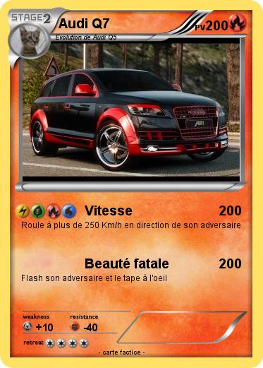 Pokemon Audi Q7