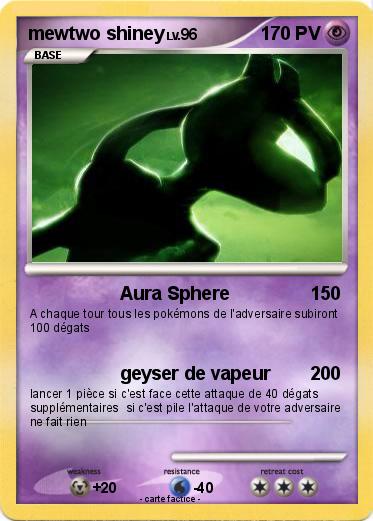Pokemon mewtwo shiney