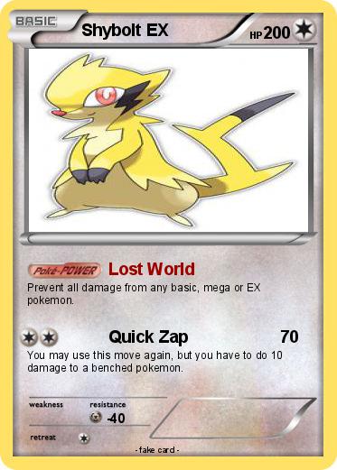 Pokemon Shybolt EX