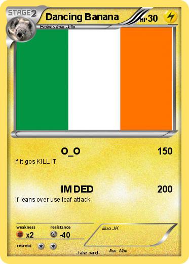 Pokemon Dancing Banana