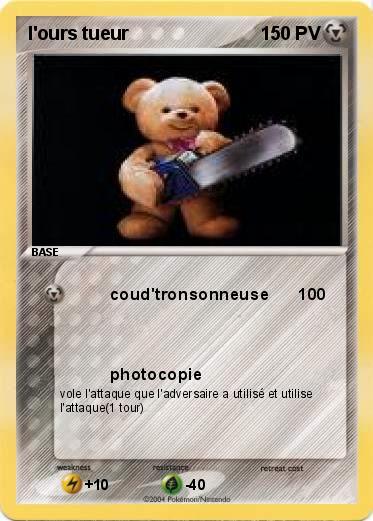 Pokemon l'ours tueur                        
