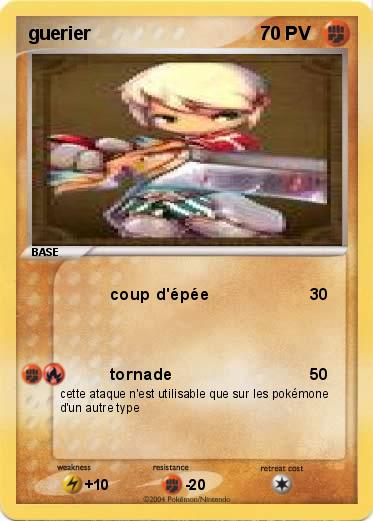 Pokemon guerier