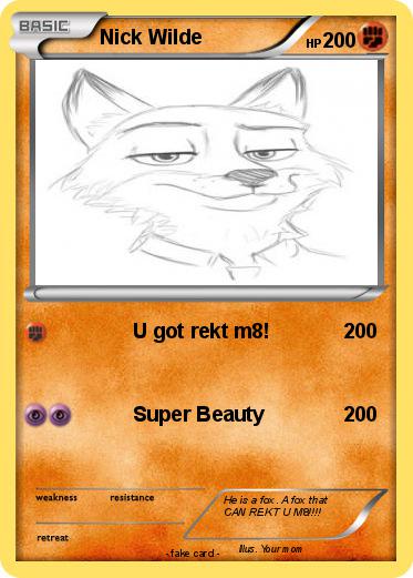 Pokemon Nick Wilde