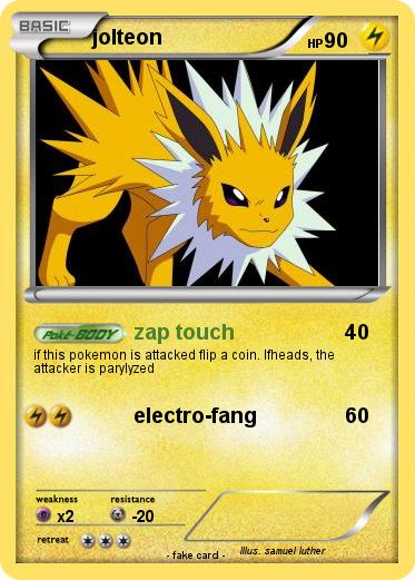 Pokemon jolteon