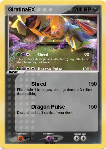 Pokemon GiratinaEX