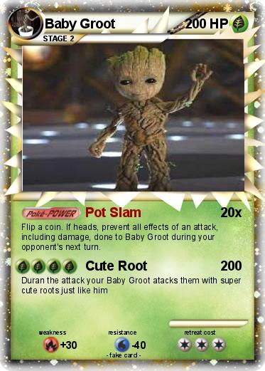 Pokemon Baby Groot