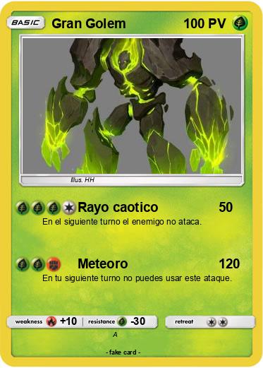Pokemon Gran Golem