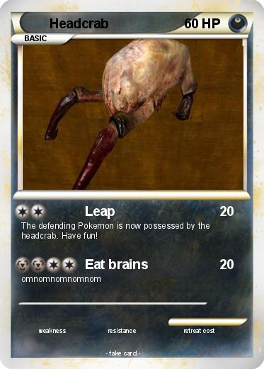 Pokemon Headcrab