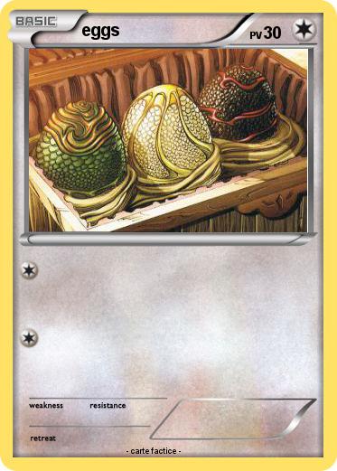 Pokemon eggs