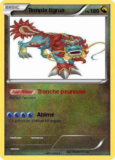 Pokemon Temple tigrus
