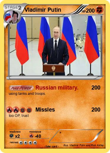Pokemon Vladimir Putin