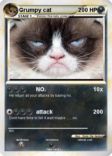 Pokemon Grumpy cat