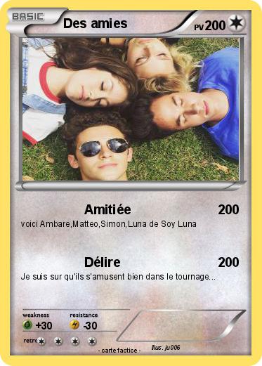 Pokemon Des amies