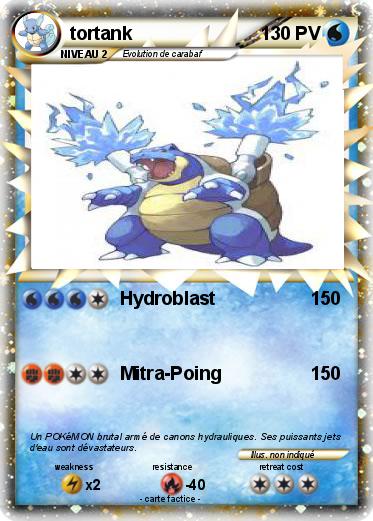Pokemon tortank