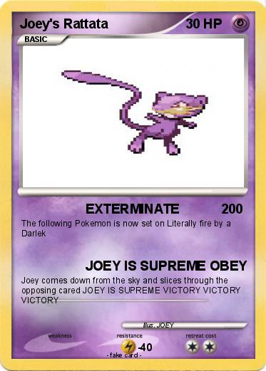 Pokemon Joey's Rattata