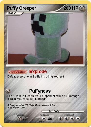 Pokemon Puffy Creeper