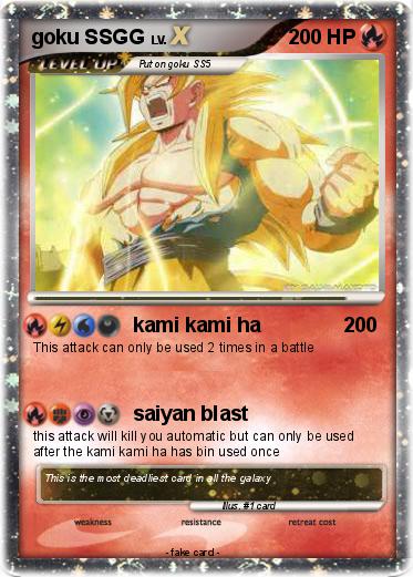 Pokemon goku SSGG