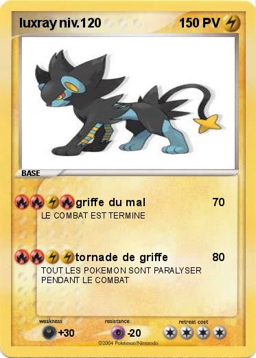 Pokemon luxray niv.120