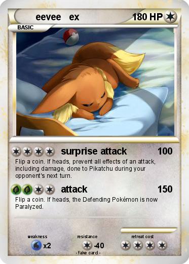 Pokemon eevee   ex