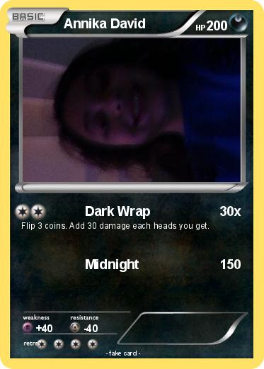 Pokemon Annika David